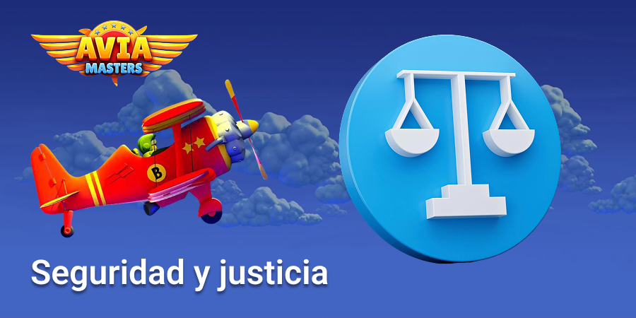 El juego Crash de Aviamasters es seguro y justo