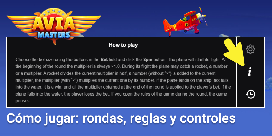 Reglas del juego Aviamasters