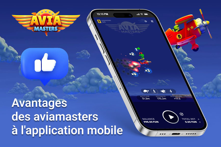 L'application mobile Aviamasters offre les avantages suivants