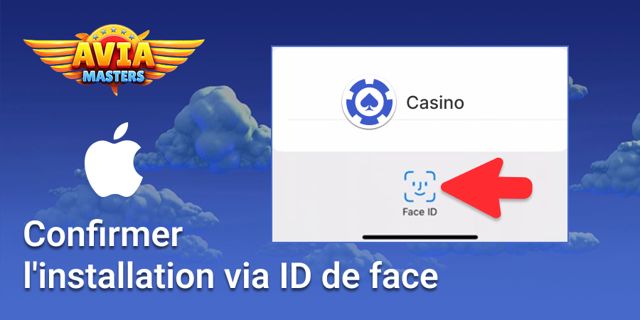 Confirmer l'installation de l'application Aviamasters