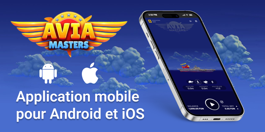 Application mobile Aviamasters pour Android et iOS