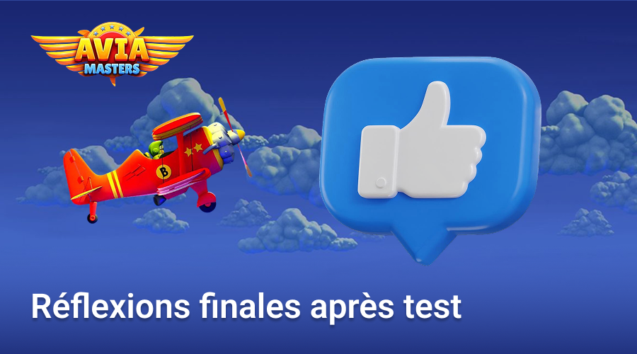 Notre conclusion sur le gameplay d'Aviamasters
