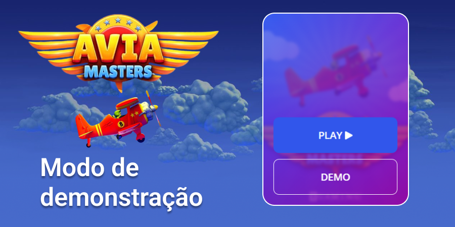 Jogue o modo de demonstração do Aviamasters