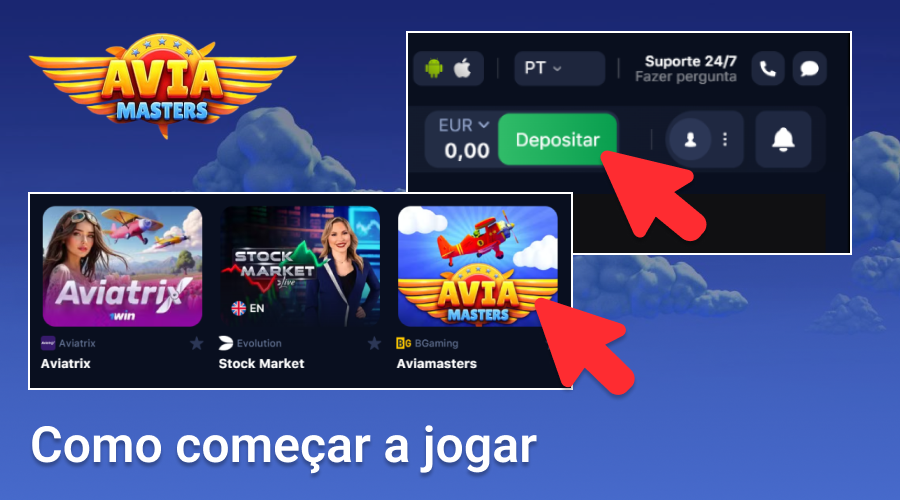 Um guia passo a passo para começar a usar o Aviamasters