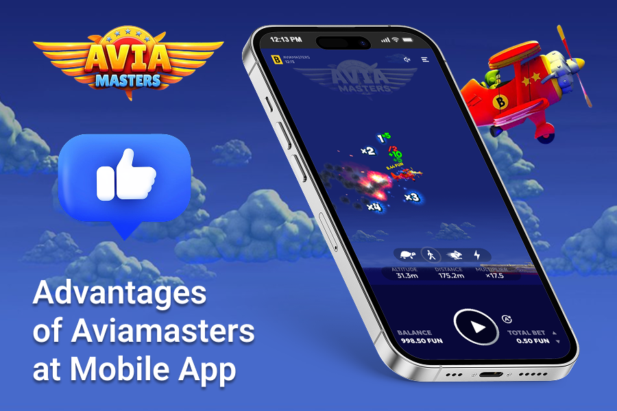 The Aviamasters mobile application offers the following advantages