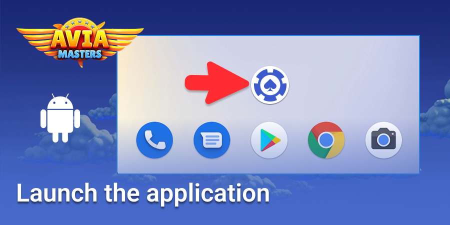 Launch the Aviamasters application