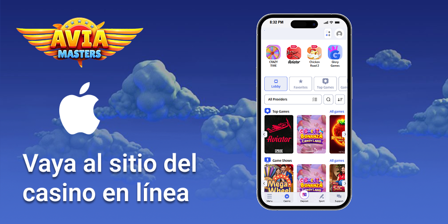 Accede al casino desde un dispositivo iOS