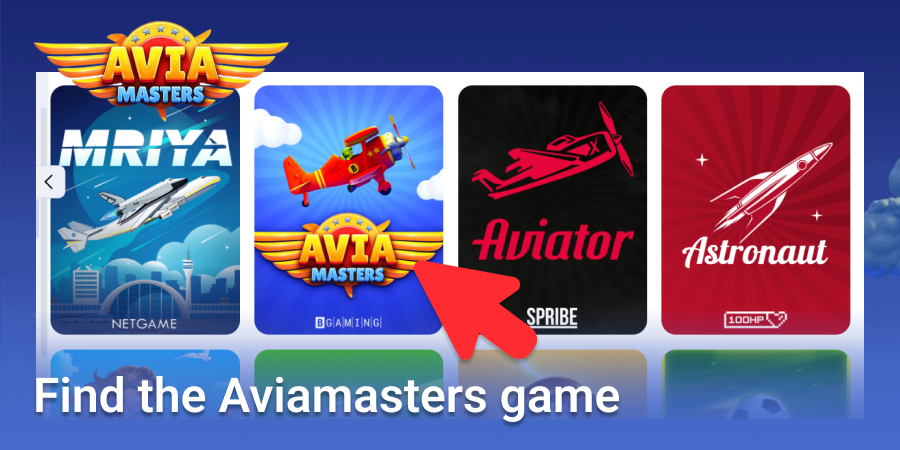 Look for the Aviamasters game