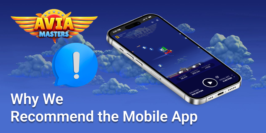 The Aviamasters mobile app is our recommended choice